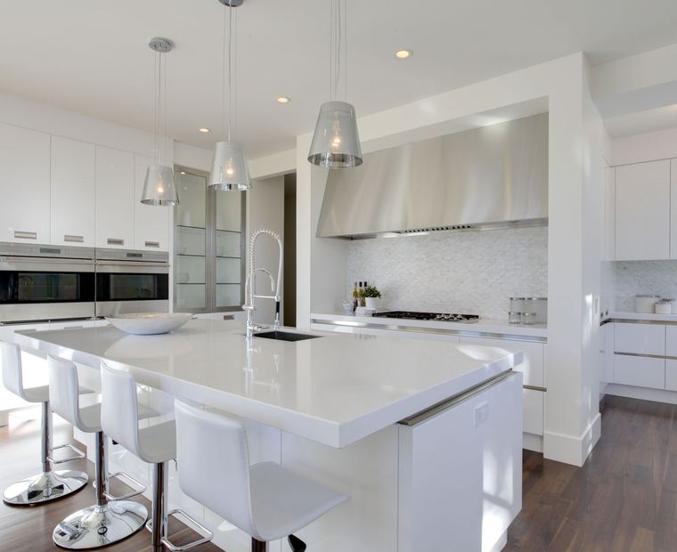 Nano White kitchen fitting